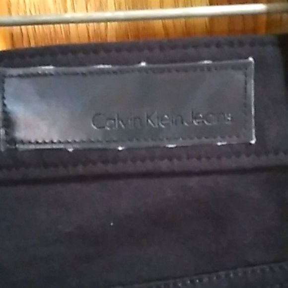Calvin Klein Jeans Sz 6 Black Jeggings - Picture 4 of 5